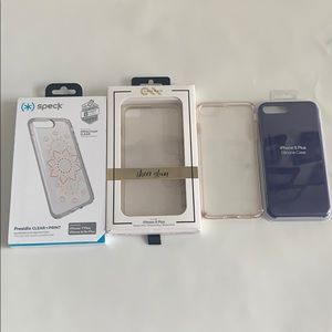 x4 iPhone 6s/7/8 PLUS Phone Case Lot